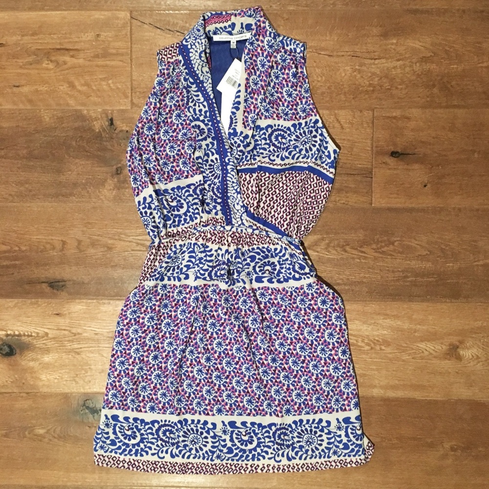 NWT Collective Concepts Floral Blouson Dress